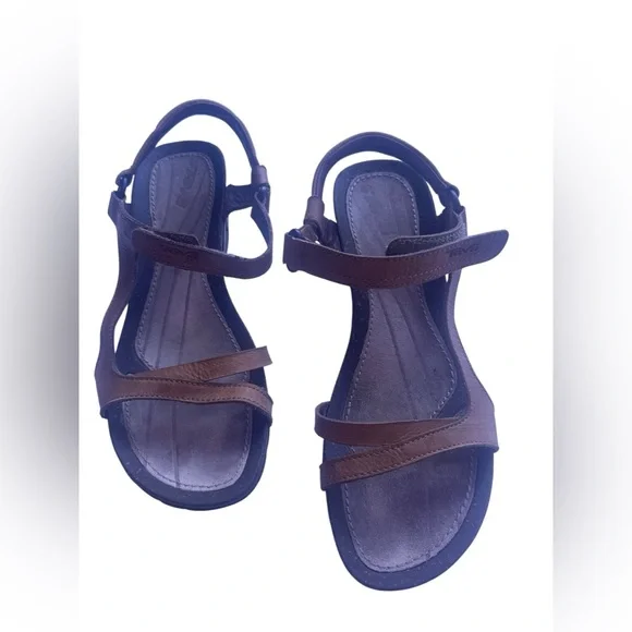 Teva Brown Women's Sandals - Picture 3 of 15